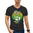 Dad Of The Birthday Boy Matching Family Bowling Birthday Men's V-Neck T-Shirt