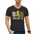 Dad Construction Excavator Kids Matching Family Party Men's V-Neck T-Shirt
