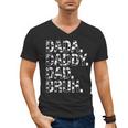 Dad Dada Daddy Bruh Papa Cow Daddy Love Cows Dad Cow Print Men's V-Neck T-Shirt