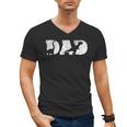 Dad Dinosaur Saurus Boys Girls Fathers Day Idea Men's V-Neck T-Shirt