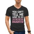 Dad For Father Daddy Papa Men From Daughter Dad Men's V-Neck T-Shirt