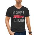 My Dad Is A Firefighter Men's V-Neck T-Shirt
