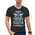 Dad Is My Guardian Angel Missing Memorial Day For Men Women Men's V-Neck T-Shirt