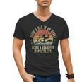 Being A Dad Is An Honor Being Grandpop Is Priceless Grandpop Men's V-Neck T-Shirt