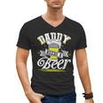 Dad Needs A Beer Button Up Shirts Beer Drinking Lover Men's V-Neck T-Shirt