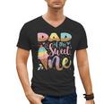 Dad Of The Sweet One Ice Cream 1St Birthday Party Men's V-Neck T-Shirt