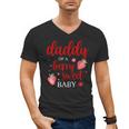 Daddy Of A Berry Sweet One Strawberry Baby First Birthday Men's V-Neck T-Shirt