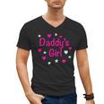 Daddy's Girl Shirt With Pink Lettering Men's V-Neck T-Shirt