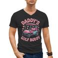 Daddy's Golf Buddy Cute Family Golfer Sport Fan Tee Matching Men's V-Neck T-Shirt