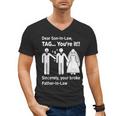 Dear Son-In-Law Father Of The Bride Dad Wedding Marriage Men's V-Neck T-Shirt