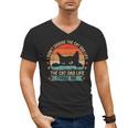 I Didn't Choose The Cat Dad Life The Cat Dad Life Chose Me Men's V-Neck T-Shirt