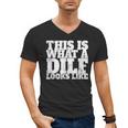 This Is What A DILF Looks Like Hot Dad DILF Men's V-Neck T-Shirt