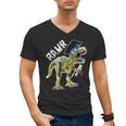 DinosaurRex Rawr Last Day Of School Graduation Shirt Men's V-Neck T-Shirt