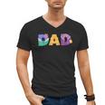 Disney Princess Dad Father’s Day Birthday Men's V-Neck T-Shirt