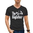 The Dogfather Dog Dad Dog Lover Men's V-Neck T-Shirt