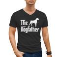 The DogfatherShirt Boxer Dog Lover Shirt For Men Dad Men's V-Neck T-Shirt