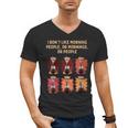 I Dont Like Morning People Introvert Coffee Lover Antisocial Men's V-Neck T-Shirt I Dont Like Morning People Introvert Coffee Lover Antisocial Men's V-Neck T-Shirt