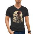 Dragon Reading a Book Dragons And Books Lover Bookworm Men's V-Neck T-Shirt
