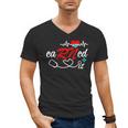 Earned It RN Nurse Graduation RN & LPN Nursing Men's V-Neck T-Shirt