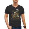 Easily Distracted By Cats And Books Men's V-Neck T-Shirt