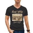 East Wing Never Forget American Vintage Nostalgia Men's V-Neck T-Shirt East Wing Never Forget American Vintage Nostalgia Men's V-Neck T-Shirt