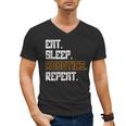 Eat Sleep Robotics Repeat Shirt Graduation Men's V-Neck T-Shirt