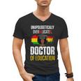 EdD Doctor Of Education Educated Doctorate Graduation Men's V-Neck T-Shirt