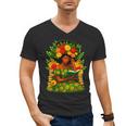 Educated Women Girls Reading Book Black History Month Men's V-Neck T-Shirt