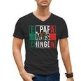 El Papa Mas Chingon Best Mexican Dad Men's V-Neck T-Shirt