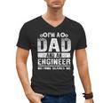 Engineer Dad Art For Men Father Day Engineering Lovers Men's V-Neck T-Shirt Engineer Dad Art For Men Father Day Engineering Lovers Men's V-Neck T-Shirt