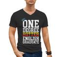 English Major Shirt Now Hotter By One Degree Graduation Men's V-Neck T-Shirt