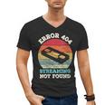 Error 404 Streaming Not Found Nostalgia VHS Retro Tape Men's V-Neck T-Shirt Error 404 Streaming Not Found Nostalgia VHS Retro Tape Men's V-Neck T-Shirt