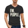 EW People Introvert Sarcastic Graphic Style Men's V-Neck T-Shirt EW People Introvert Sarcastic Graphic Style Men's V-Neck T-Shirt