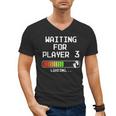 Expectant Dad To Be Gamer Pregnancy Announcement Player 3 Men's V-Neck T-Shirt
