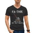FA-Thor Fathers Day Tshirt Dad Father Men's V-Neck T-Shirt