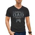 Father Dad Daddy Husband Tshirt Gamer Dad Men's V-Neck T-Shirt