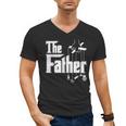 The Father New Daddy Expecting Baby T-Shirt Men's V-Neck T-Shirt