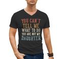 Father's Day Dad From Daughter Daddy Men's V-Neck T-Shirt