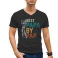 Fathers Day Golfer Dad Golfing Best Papa By Par Golf Men's V-Neck T-Shirt Fathers Day Golfer Dad Golfing Best Papa By Par Golf Men's V-Neck T-Shirt