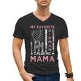 My Favorite Airman Calls Me Mama Airman Graduation Mom Men's V-Neck T-Shirt