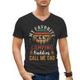 My Favorite Camping Buddies Call Me Dad Father Sayings Men's V-Neck T-Shirt My Favorite Camping Buddies Call Me Dad Father Sayings Men's V-Neck T-Shirt