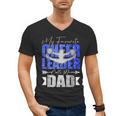 My Favorite Cheerleader Calls Me Dad Cheer Dad Fathers Day Men's V-Neck T-Shirt