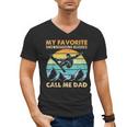 My Favorite Snowboarding Buddies Call Me Dad Snowboarder Men's V-Neck T-Shirt