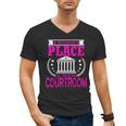 Female Lawyer Women Law Student Graduation Bar Exam Men's V-Neck T-Shirt