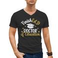 FinishEdD Doctor Of Education Graduation EdD Graduate Men's V-Neck T-Shirt