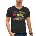 First 1st Grade 2018 Nailed It Graduation Shirt Men's V-Neck T-Shirt