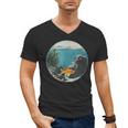 Fish Bowl Frutiger Aero Y2K Retro Vibes Men's V-Neck T-Shirt Fish Bowl Frutiger Aero Y2K Retro Vibes Men's V-Neck T-Shirt