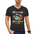 Fishing Father's Day Dad Fisherman Birthday Graphic Men's V-Neck T-Shirt Fishing Father's Day Dad Fisherman Birthday Graphic Men's V-Neck T-Shirt
