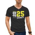 Football Senior Night Football Senior 2025 Graduation 55 Men's V-Neck T-Shirt