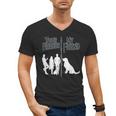 Your Friends Vs My Friend Introvert Pet Dog Owner Men Women Kids Men's V-Neck T-Shirt